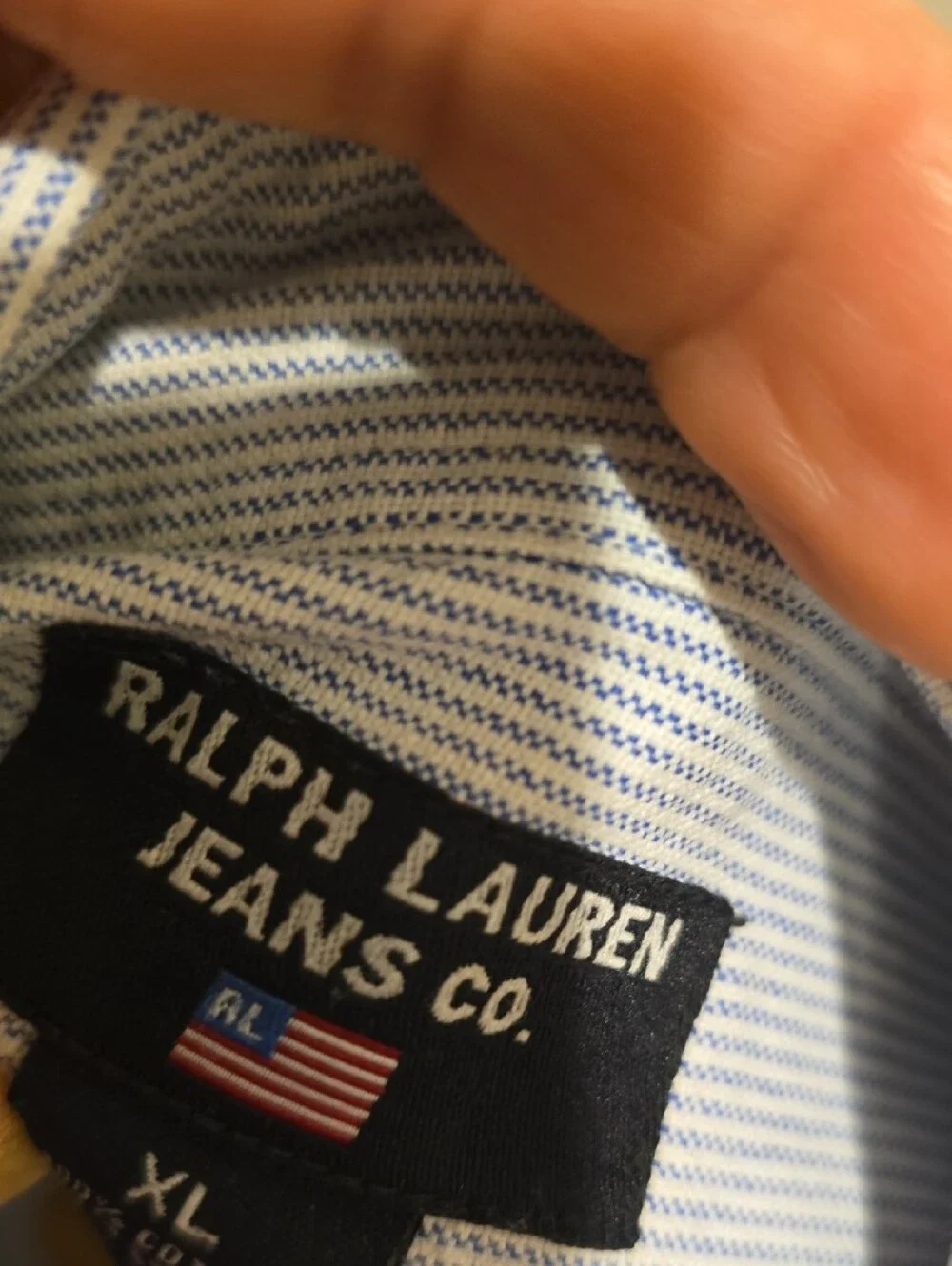 Polo by Ralph Lauren Light Blue Striped Button-Down Shirt